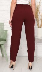 *Брюки женские Ф-8-05е (вишня) от компании Новое Кимоно, г. Иваново