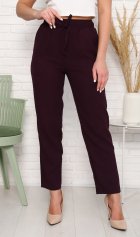 *Брюки женские Ф-8-05г (слива) от компании Новое Кимоно, г. Иваново