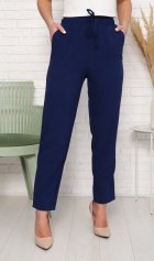*Брюки женские Ф-8-05в (темно-синий) от компании Новое Кимоно, г. Иваново
