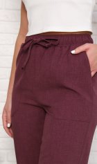 *Брюки женские Ф-8-05б (темно-лиловый) от компании Новое Кимоно, г. Иваново *Брюки женские Ф-8-05б (темно-лиловый) от компании Новое Кимоно, г. Иваново