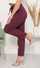 *Брюки женские Ф-8-05б (темно-лиловый) от компании Новое Кимоно, г. Иваново *Брюки женские Ф-8-05б (темно-лиловый) от компании Новое Кимоно, г. Иваново