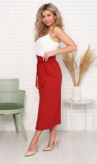 *Юбка женская Ф-9-03г (терракотовый) от компании Новое Кимоно, г. Иваново