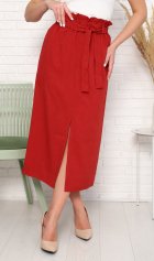 *Юбка женская Ф-9-03г (терракотовый) от компании Новое Кимоно, г. Иваново