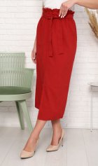 *Юбка женская Ф-9-03г (терракотовый) от компании Новое Кимоно, г. Иваново *Юбка женская Ф-9-03г (терракотовый) от компании Новое Кимоно, г. Иваново