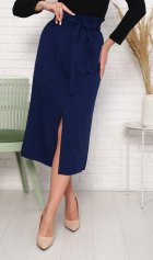 *Юбка женская Ф-9-03в (темно-синий) от компании Новое Кимоно, г. Иваново