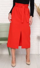 *Юбка женская Ф-9-03а (коралл) от компании Новое Кимоно, г. Иваново