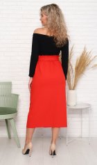 *Юбка женская Ф-9-03а (коралл) от компании Новое Кимоно, г. Иваново *Юбка женская Ф-9-03а (коралл) от компании Новое Кимоно, г. Иваново