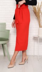 *Юбка женская Ф-9-03а (коралл) от компании Новое Кимоно, г. Иваново