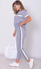 Костюм женский 5-268 (серый) от компании Новое Кимоно, г. Иваново