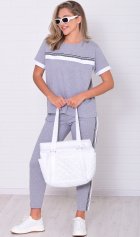 Костюм женский 5-268 (серый) от компании Новое Кимоно, г. Иваново