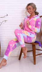 Пижама женская Кигуруми Единорог 1-186 (розовый) от компании Новое Кимоно, г. Иваново Пижама женская Кигуруми Единорог 1-186 (розовый) от компании Новое Кимоно, г. Иваново