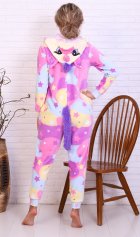 Пижама женская Кигуруми Единорог 1-186 (розовый) от компании Новое Кимоно, г. Иваново