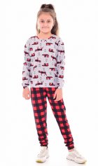 Пижама подростковая 12-085 (красный) от компании Новое Кимоно, г. Иваново