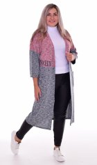 *Кардиган женский Ф-7-012б (бордо) от компании Новое Кимоно, г. Иваново