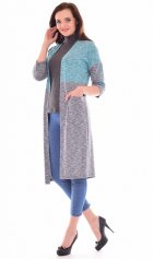 *Кардиган женский Ф-7-012 (зеленый) от компании Новое Кимоно, г. Иваново