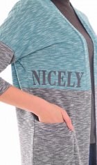 *Кардиган женский Ф-7-012 (зеленый) от компании Новое Кимоно, г. Иваново *Кардиган женский Ф-7-012 (зеленый) от компании Новое Кимоно, г. Иваново