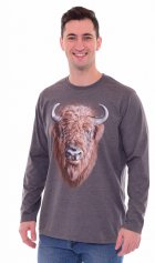 Футболка мужская 9-149г (серый) от компании Новое Кимоно, г. Иваново