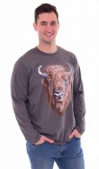 Футболка мужская 9-149г (серый) от компании Новое Кимоно, г. Иваново