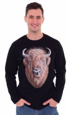 Футболка мужская 9-149 (черный) от компании Новое Кимоно, г. Иваново