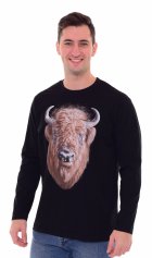 Футболка мужская 9-149 (черный) от компании Новое Кимоно, г. Иваново