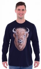 Футболка мужская 9-149е (темно-синий) от компании Новое Кимоно, г. Иваново