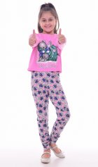 Пижама детская 7-274 (розовый) от компании Новое Кимоно, г. Иваново Пижама детская 7-274 (розовый) от компании Новое Кимоно, г. Иваново