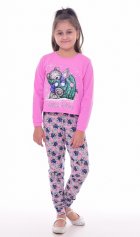 Пижама детская 7-274 (розовый) от компании Новое Кимоно, г. Иваново Пижама детская 7-274 (розовый) от компании Новое Кимоно, г. Иваново