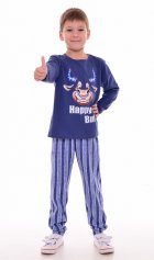Пижама подростковая 11-038 (синий) Бык от компании Новое Кимоно, г. Иваново