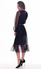 *Платье женское Ф-1-067а (черный) от компании Новое Кимоно, г. Иваново