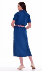 *Платье женское Ф-1-65б (бирюза) от компании Новое Кимоно, г. Иваново