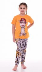 Пижама подростковая 12-097 (горчица), Лама от компании Новое Кимоно, г. Иваново Пижама подростковая 12-097 (горчица), Лама от компании Новое Кимоно, г. Иваново