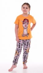 Пижама подростковая 12-097 (горчица), Лама от компании Новое Кимоно, г. Иваново
