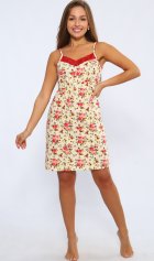 Сорочка женская 2-048 (бежевый) от компании Новое Кимоно, г. Иваново Сорочка женская 2-048 (бежевый) от компании Новое Кимоно, г. Иваново