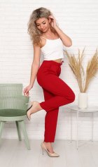 *Брюки женские Ф-8-05н (бордо) от компании Новое Кимоно, г. Иваново