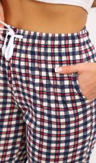 Брюки женские 8-031д (клетка) от компании Новое Кимоно, г. Иваново Брюки женские 8-031д (клетка) от компании Новое Кимоно, г. Иваново