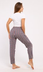Брюки женские 8-031д (клетка) от компании Новое Кимоно, г. Иваново