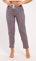 Брюки женские 8-031д (клетка) от компании Новое Кимоно, г. Иваново