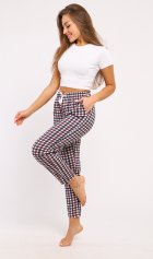 Брюки женские 8-031д (клетка) от компании Новое Кимоно, г. Иваново Брюки женские 8-031д (клетка) от компании Новое Кимоно, г. Иваново