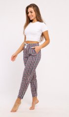 Брюки женские 8-031д (клетка) от компании Новое Кимоно, г. Иваново