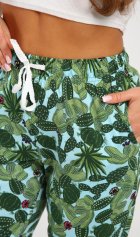 Брюки женские 8-031г (кактусы) от компании Новое Кимоно, г. Иваново