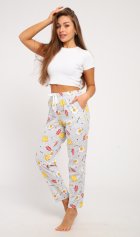 Брюки женские 8-031в (яичница), Eggs & Bacon,шт от компании Новое Кимоно, г. Иваново
