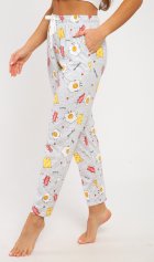 Брюки женские 8-031в (яичница), Eggs & Bacon,шт от компании Новое Кимоно, г. Иваново Брюки женские 8-031в (яичница), Eggs & Bacon,шт от компании Новое Кимоно, г. Иваново