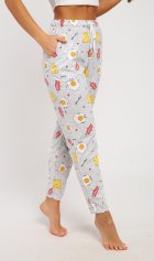 Брюки женские 8-031в (яичница), Eggs & Bacon,шт от компании Новое Кимоно, г. Иваново Брюки женские 8-031в (яичница), Eggs & Bacon,шт от компании Новое Кимоно, г. Иваново
