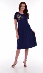 *Платье женское Ф-1-29р (темно-синий) от компании Фореска 37, г. Иваново