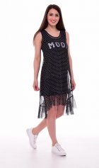 *Платье женское Ф-1-063г (черный 2) от компании Фореска 37, г. Иваново