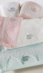 Набор полотенец Tivolyo Home Джульет розовый от компании Ассорти Комфорт, г. Иваново