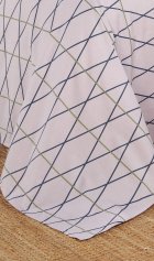 Элитное постельное белье в клетку Sofi De Marko Николас №6, сатин от компании Ассорти Комфорт, г. Иваново